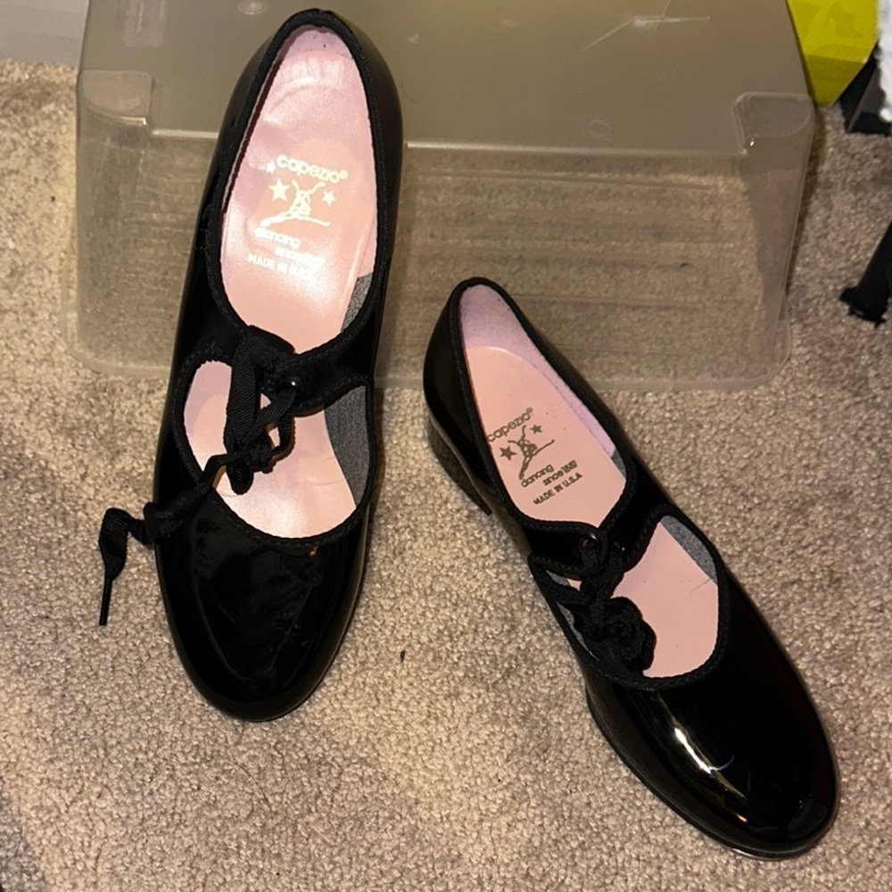 Capezio Jr. Tyette Tap Shoes, N625, Capezio - Picture 6 of 8